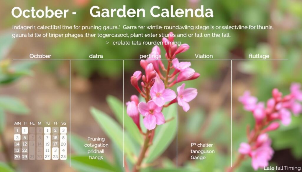 Gaura przycinanie na zimę - kalendarz zabiegów pielęgnacyjnych