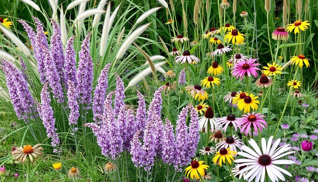 Gaura przycinanie na zimę - ogród preriowy z gaurą