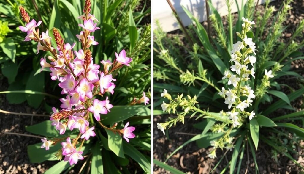 Gaura przycinanie na zimę - porównanie roślin na różnych stanowiskach