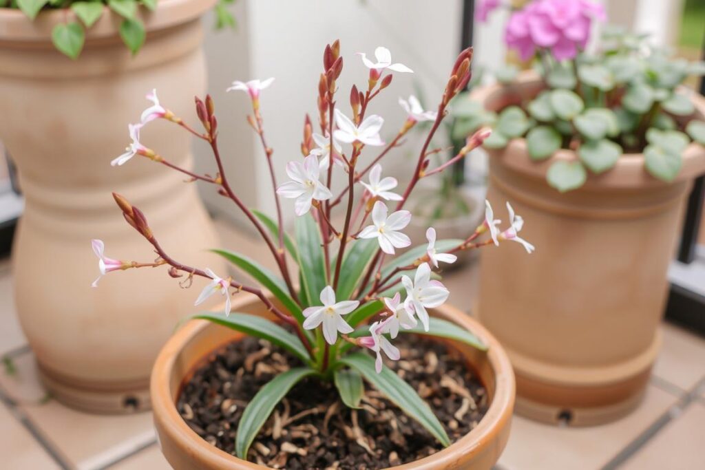 Gaura przycinanie na zimę - uprawa w donicy