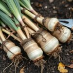 Irys syberyjski kiedy sadzić - kłącza przygotowane do posadzenia jesienią