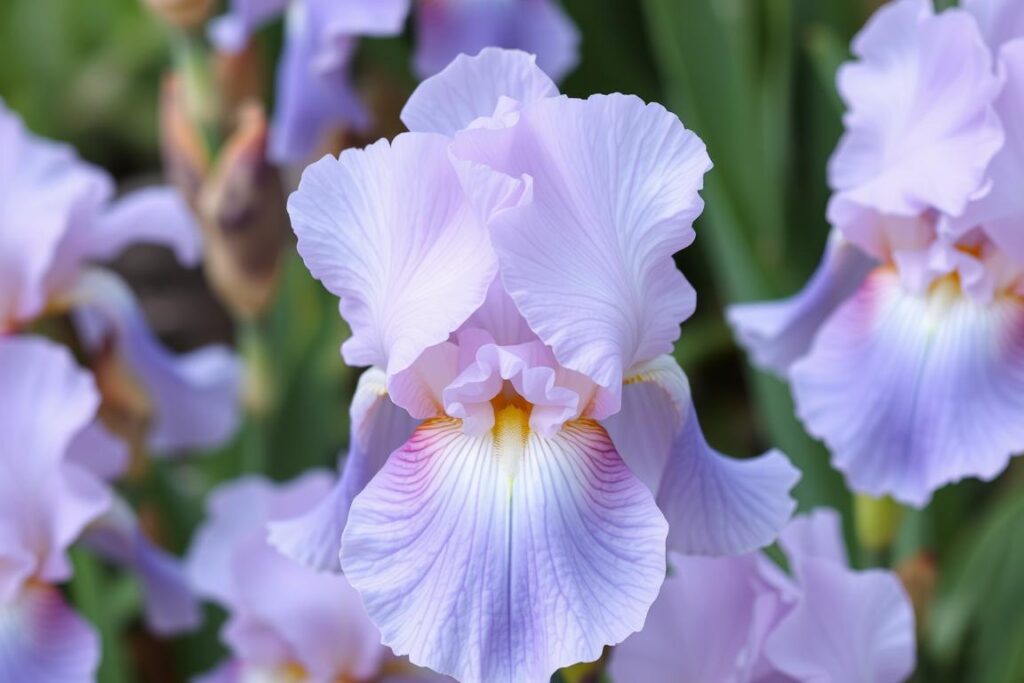 Irys syberyjski pełny - odmiana o podwójnych kwiatach