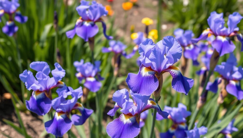 Irys syberyjski w pełnym kwitnieniu na przełomie maja i czerwca Irys syberyjski w pełnym kwitnieniu na przełomie maja i czerwca