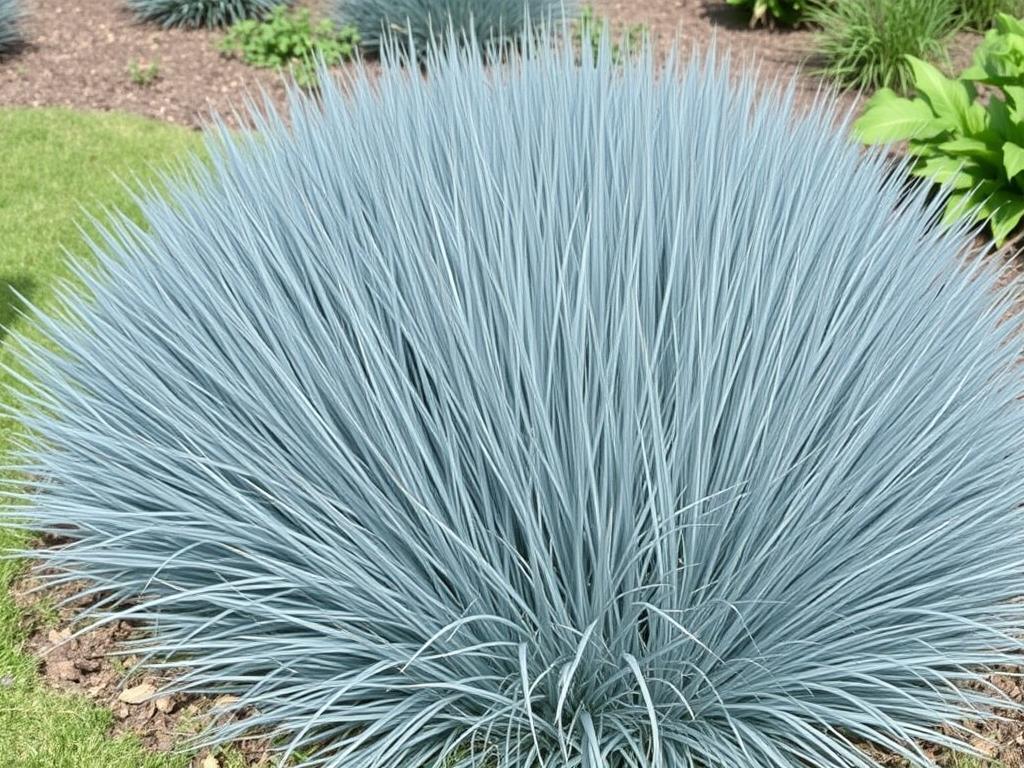 Kostrzewa sina - przykład trawy, której nie trzeba przycinać Kostrzewa sina - przykład trawy, której nie trzeba przycinać