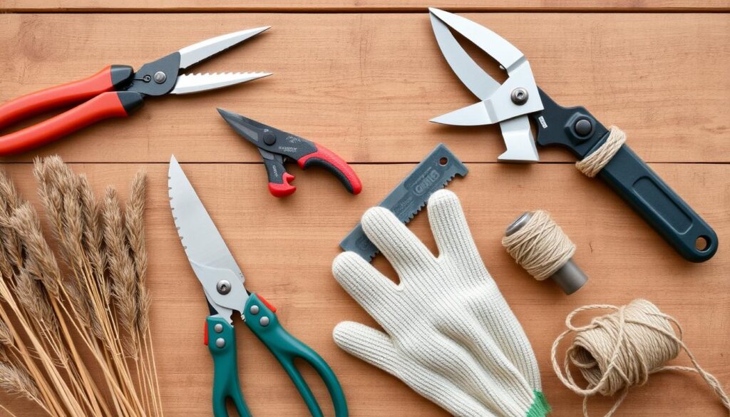 Narzędzia do cięcia traw ozdobnych: sekatory, nożyce, piły Narzędzia do cięcia traw ozdobnych: sekatory, nożyce, piły