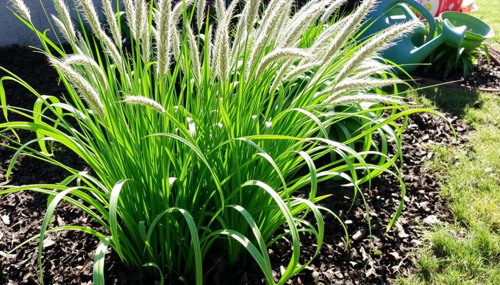 Pielęgnacja traw ozdobnych po wiosennym przycięciu Pielęgnacja traw ozdobnych po wiosennym przycięciu