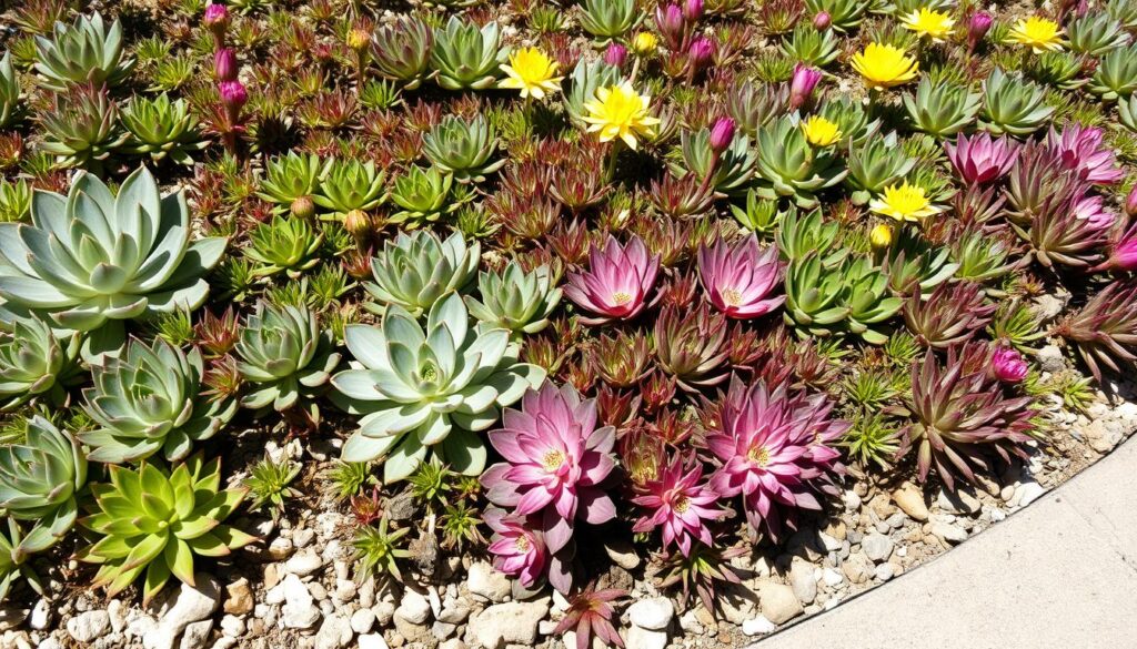 Rozchodniki jako rośliny okrywowe zimozielone na słońce Rozchodniki jako rośliny okrywowe zimozielone na słońce