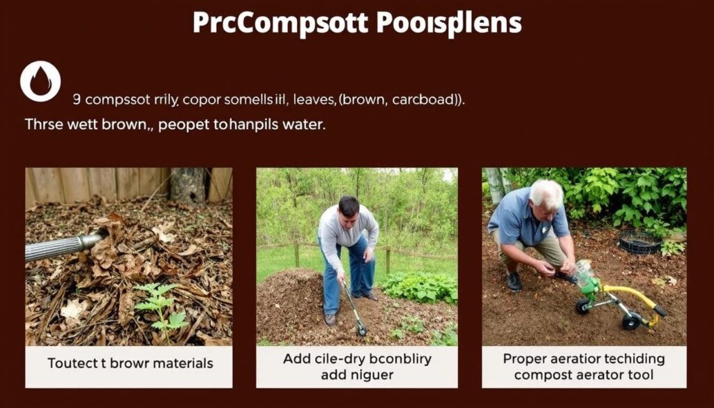 Rozwiązywanie typowych problemów z kompostownikiem w domu