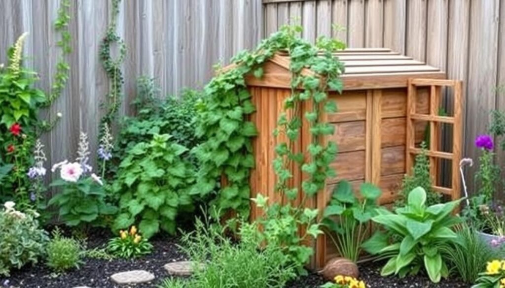 Sposoby na estetyczne ukrycie kompostownika w ogrodzie