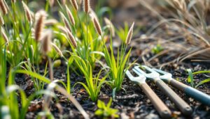 Trawy ozdobne w ogrodzie wiosną, idealne do przesadzania kiedy przesadzać trawę ozdobną