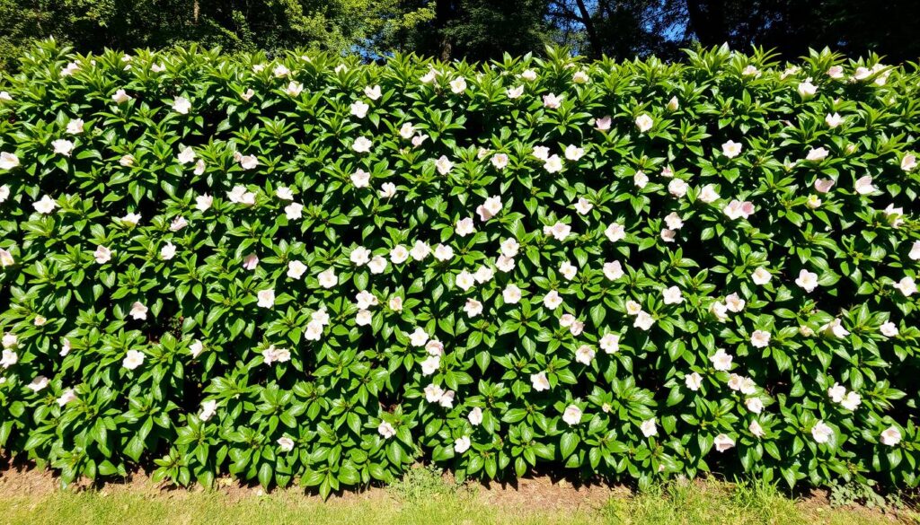 Udany żywopłot z sadzonek zdrewniałych po kilku latach wzrostu